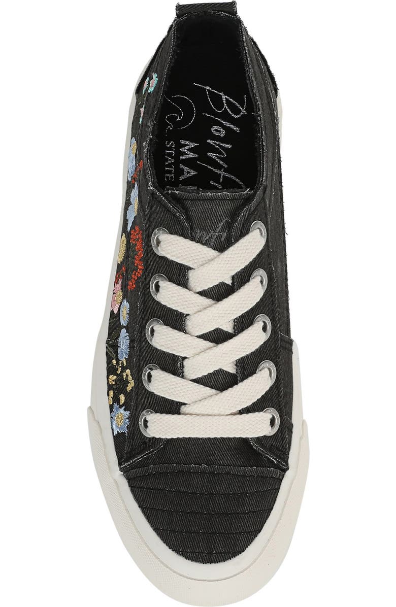 Blowfish Malibu Sadie-Sun Platform Sneaker, Alternate, color, Black Multi