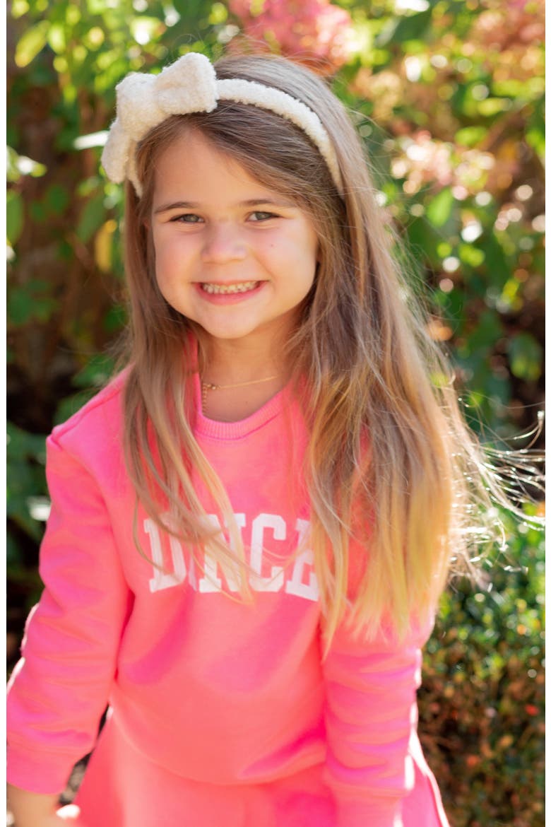 Dance Skirted Sweatsuit, Alternate, color, Hot Pink