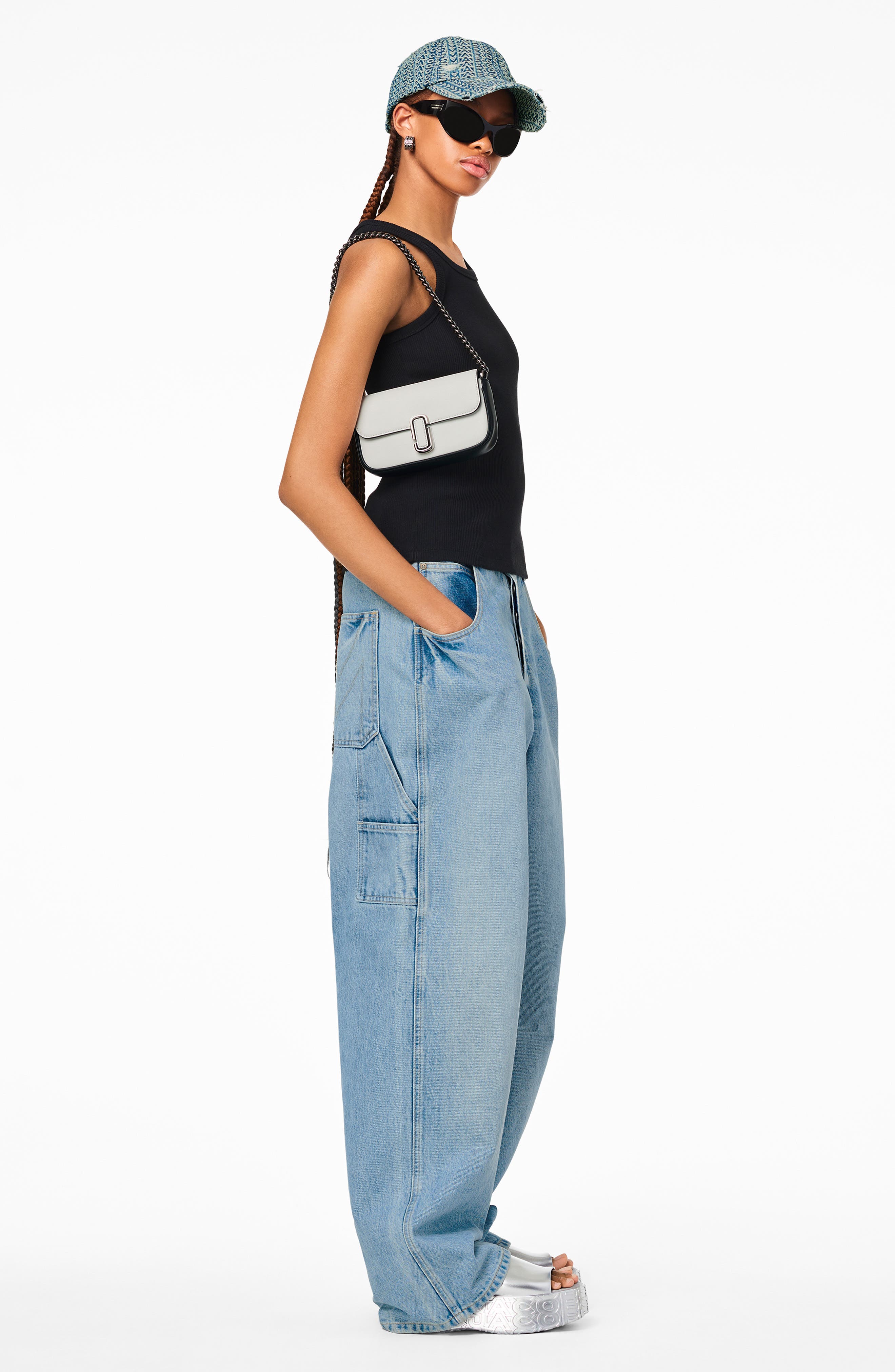 Marc Jacobs The Bicolor J Marc Mini Bag, Alternate, color, 