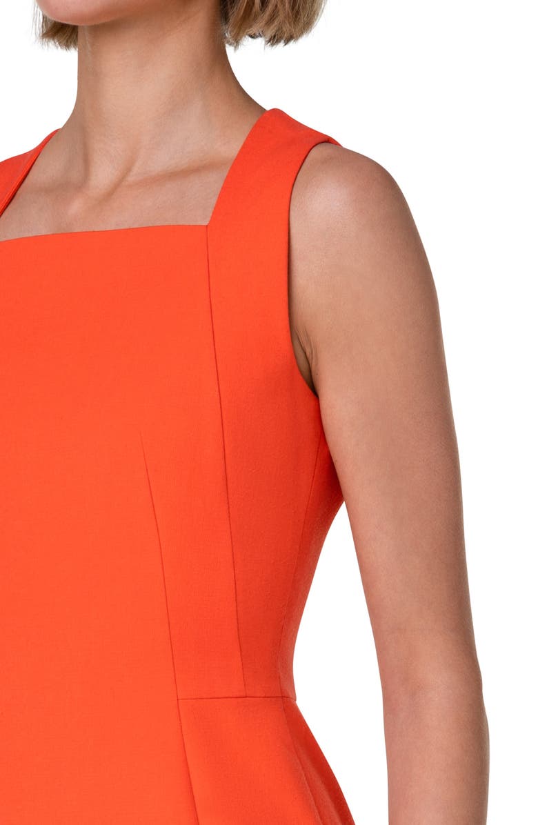 Akris Drop Waist Sleeveless A-Line Dress, Alternate, color, 