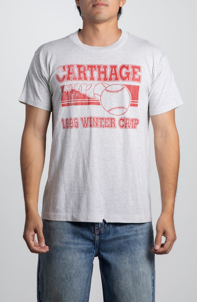 Elwood Vintage 1996 Carthage Camp Tee, Main, color, Grey