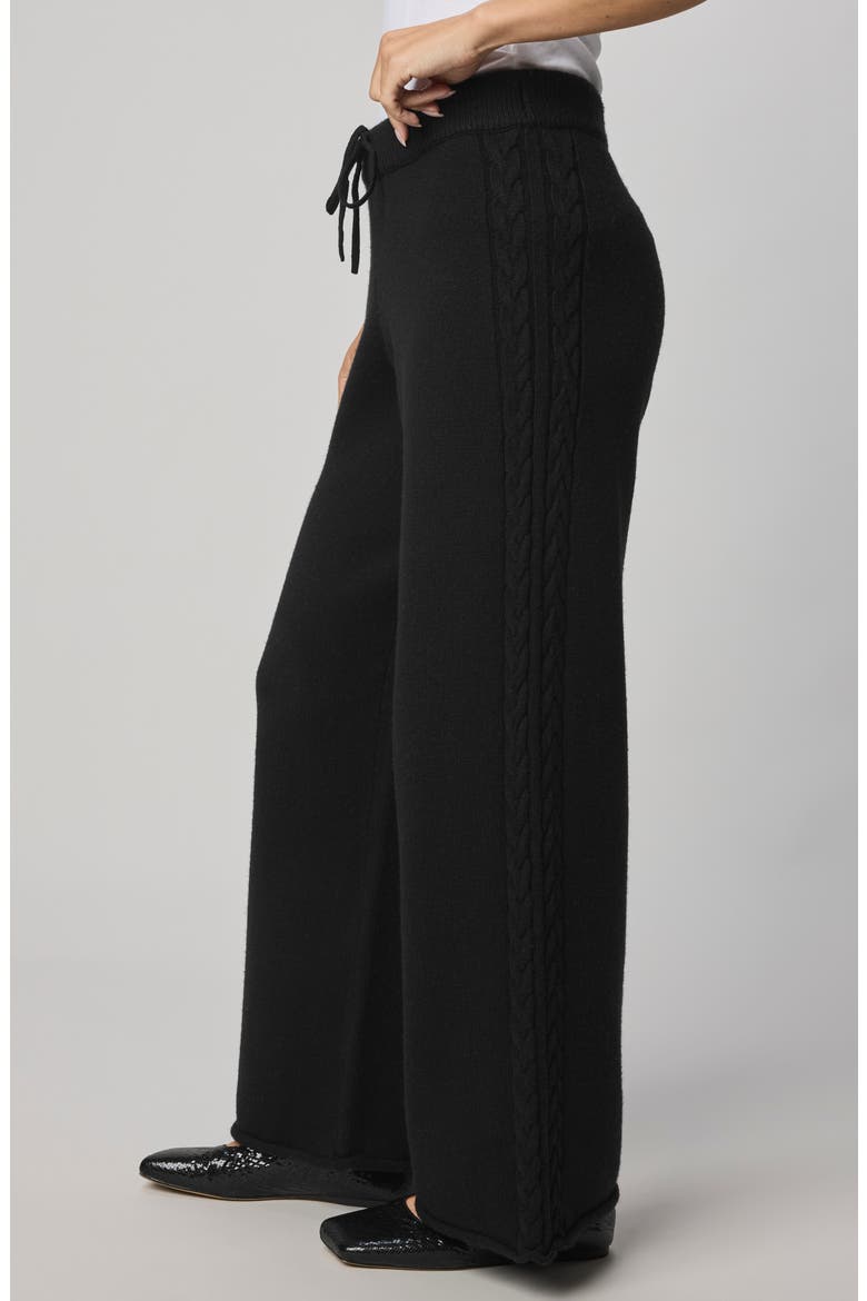 Jetset Sweater Pants, Alternate, color, BLACK