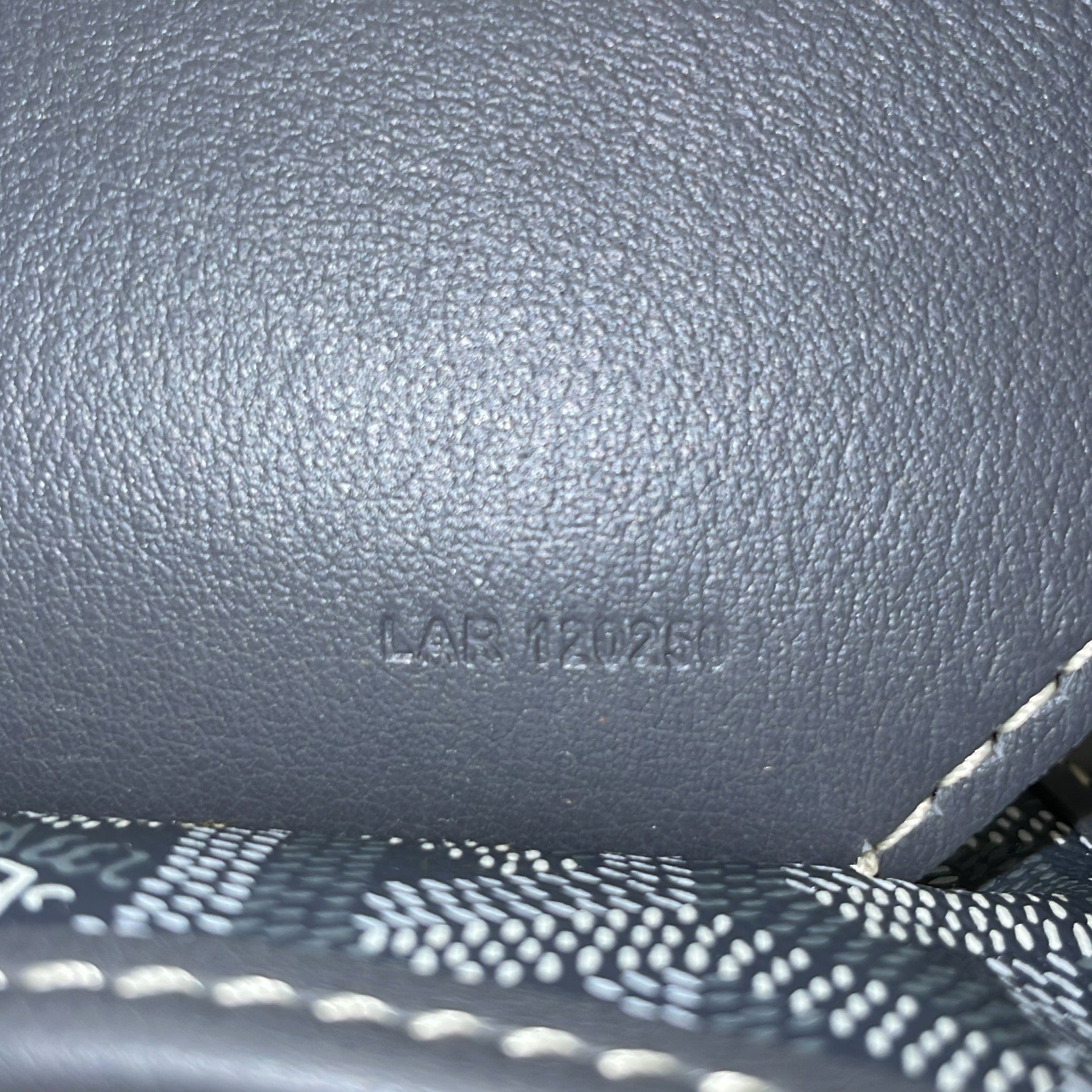 Pre-Owned Goyard Coursier Messenger Bag Coated Canvas and Leather, Alternate, color, Gray