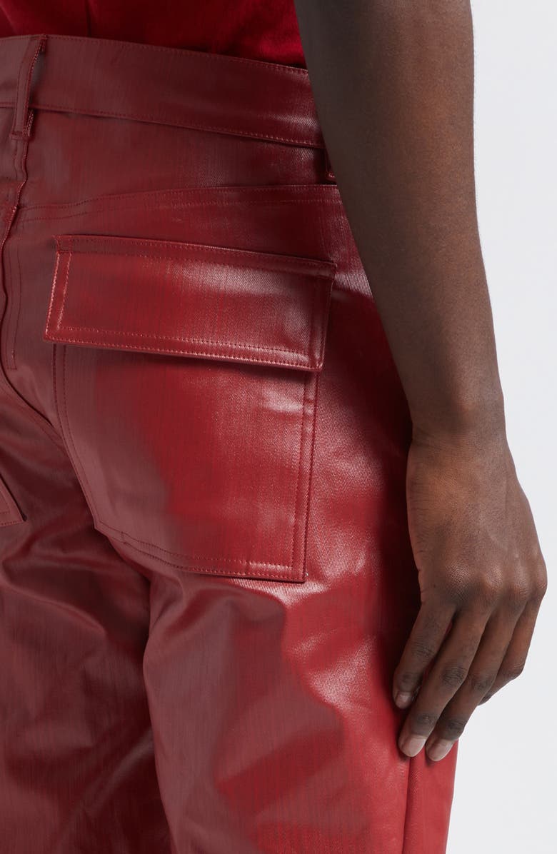 Rick Owens Tyrone Coated Skinny Jeans, Alternate, color,