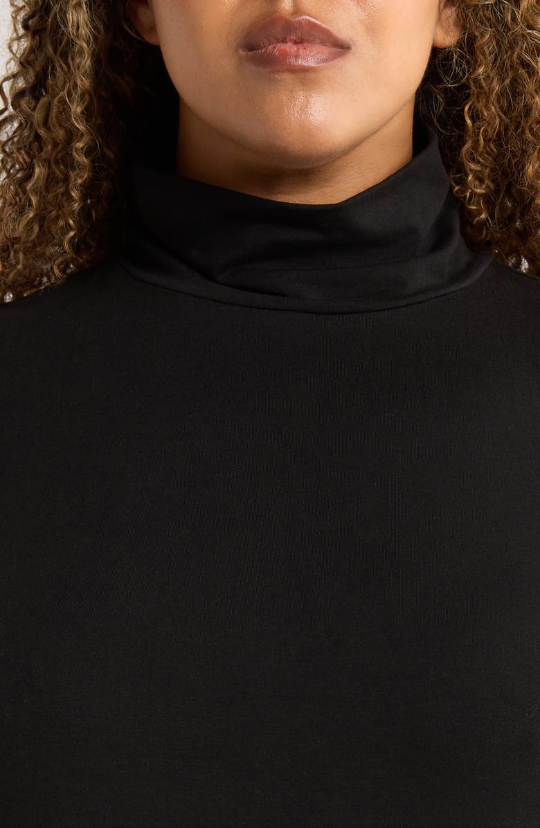 Eileen Fisher Long Sleeve Jersey Maxi Dress, Alternate, color, 