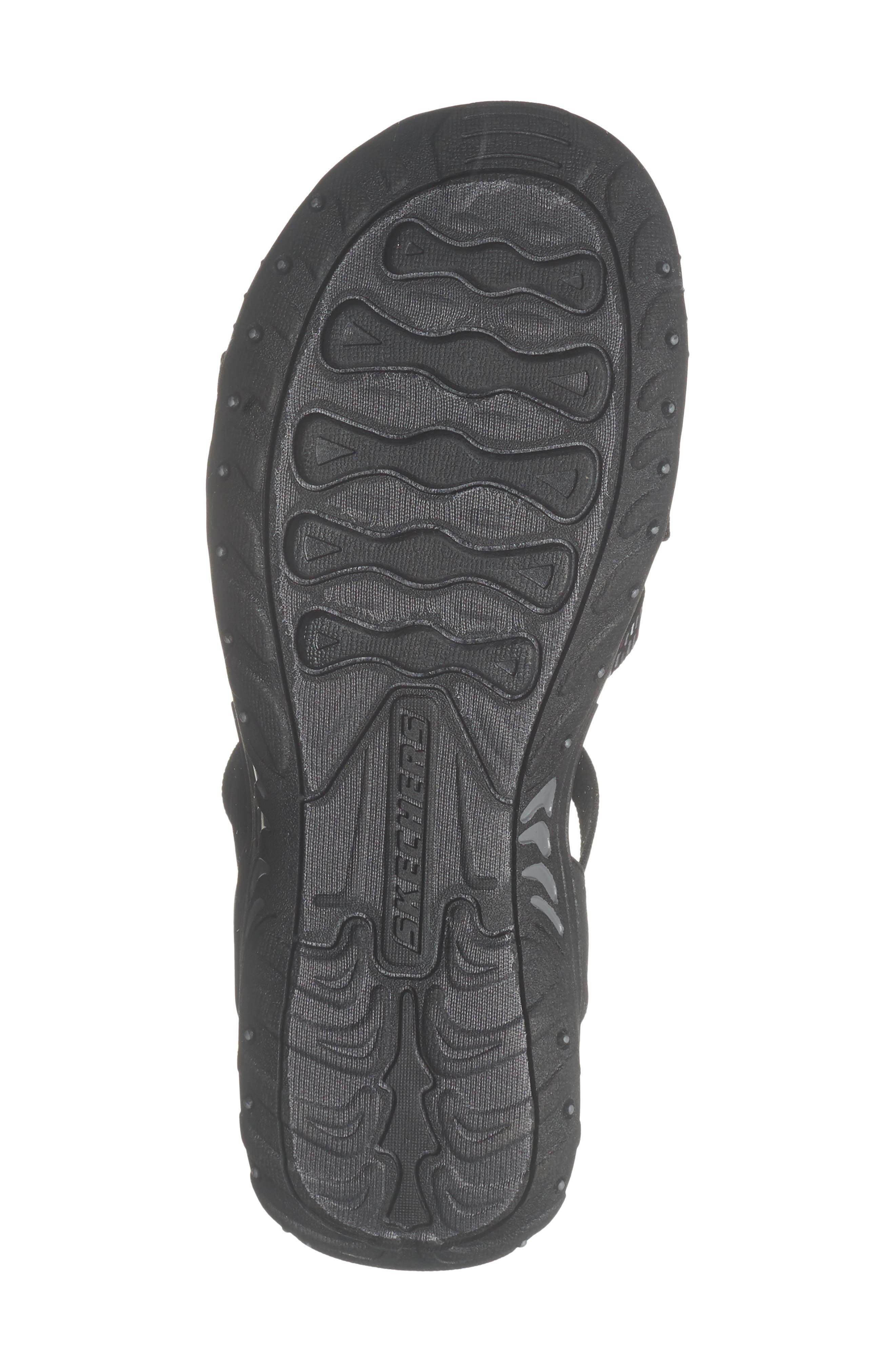 Reggae Swift Fit Sandal, Alternate, color, BLACK