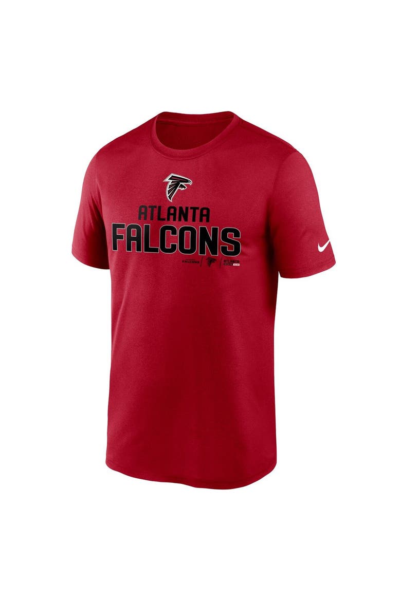 Men's Nike Red Atlanta Falcons Legend Community Performance T-Shirt, Alternate, color, Red