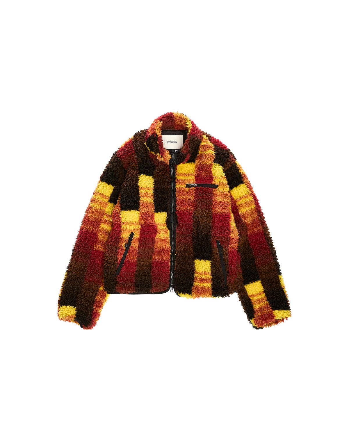 Jacquarded Fleece Jacket