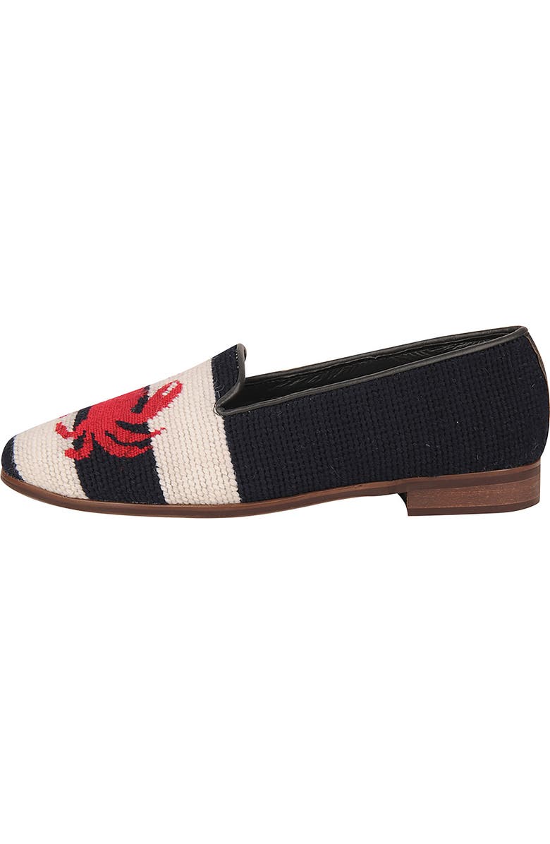 ByPaige BY PAIGE Needlepoint Crab & Lobster Flat, Alternate, color,