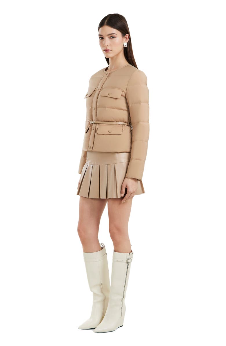 Rudsak FRANCESCA WOMEN'S QUILTED LIGHT DOWN JACKET, Alternate, color, Almond