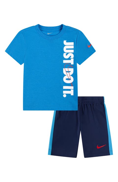 JDI T-Shirt & Shorts 2-Piece Set (Toddler Boys)