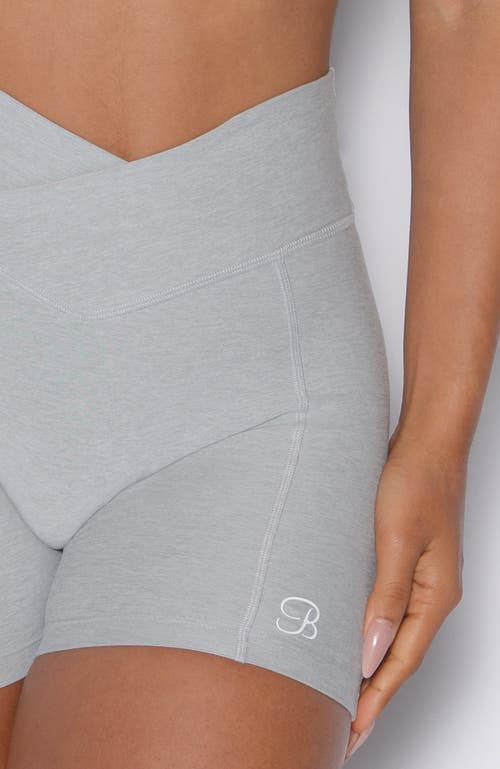Bombshell Sportswear Tiny Waist Shorts In Gray