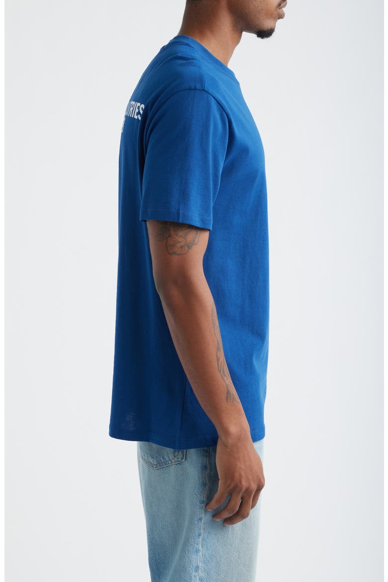 Logo Cotton Graphic T-Shirt, Alternate, color, NAVY PEONY