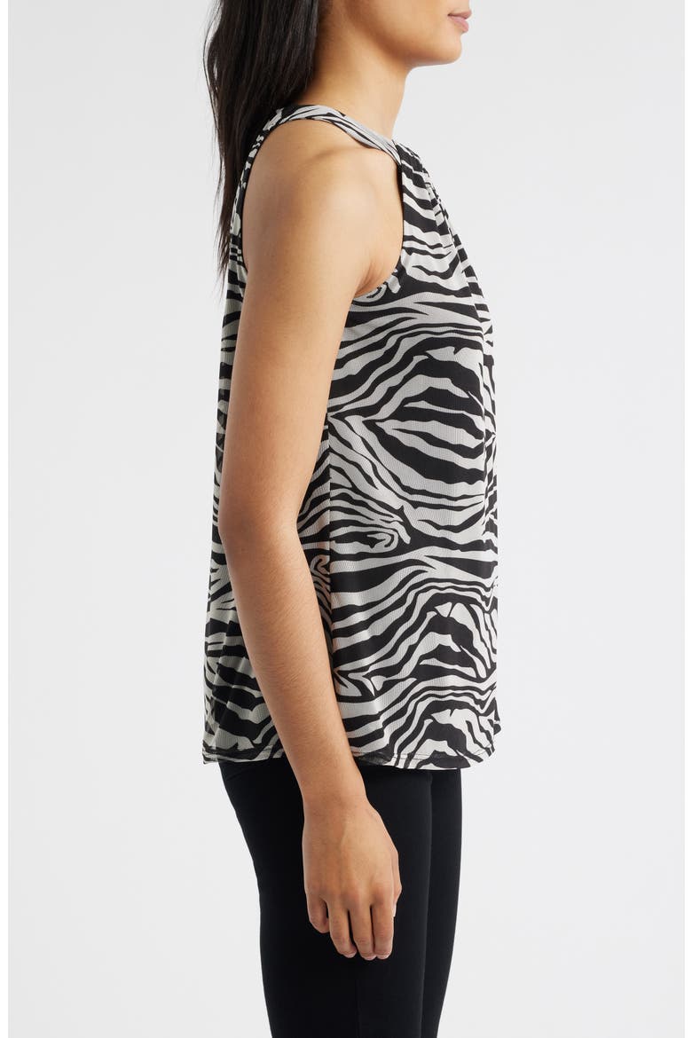 Halter Top, Alternate, color, IVORY/ BLACK