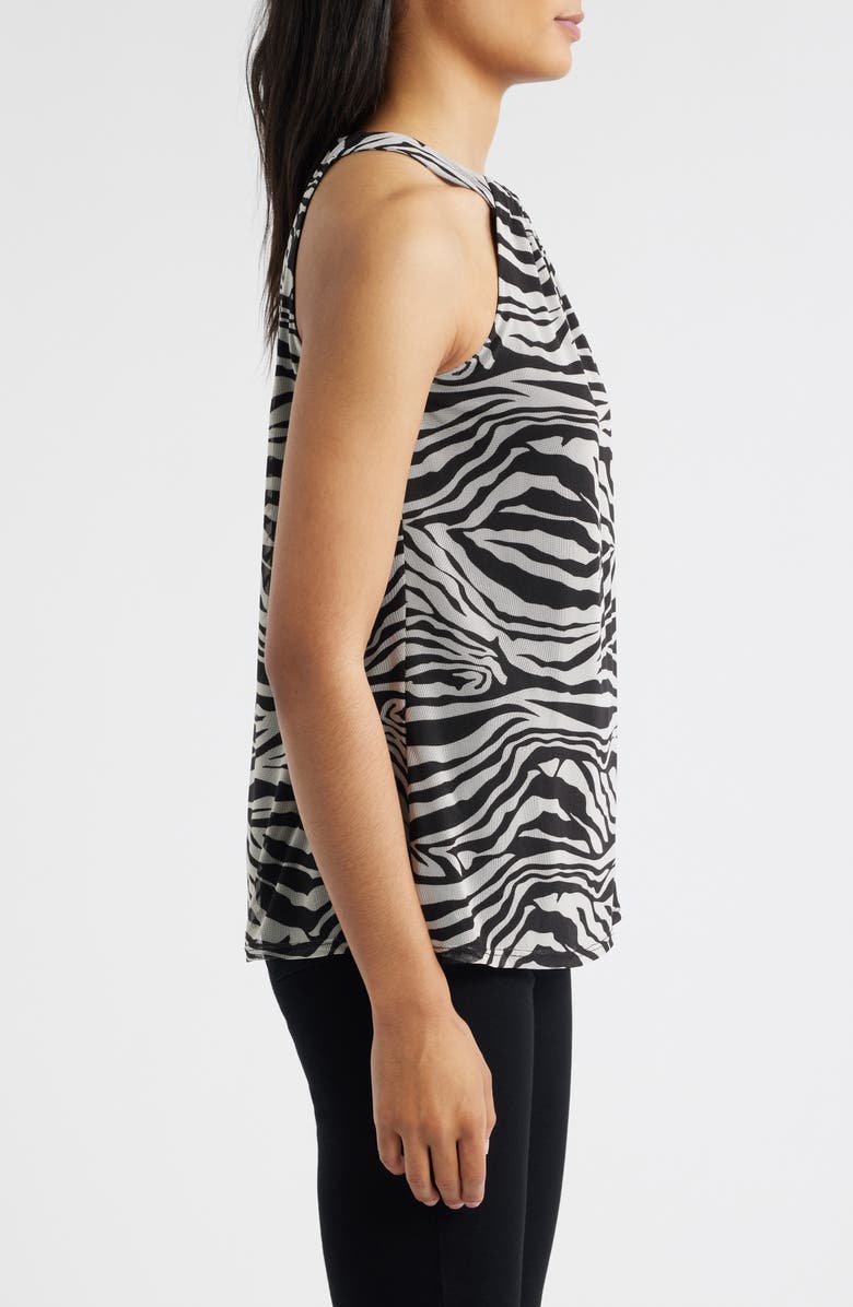 Loveappella Halter Top, Alternate, color, Ivory/ Black