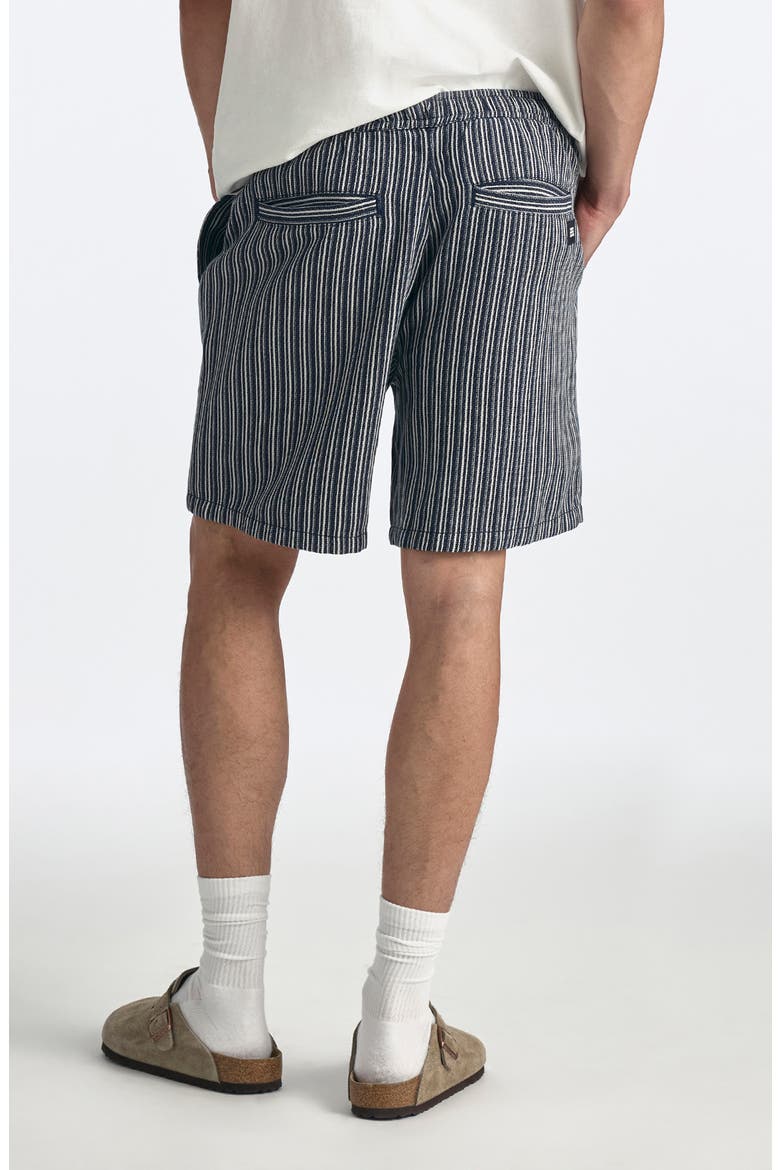 Indigo Stripe Shorts, Alternate, color, INDIGO STRIPE