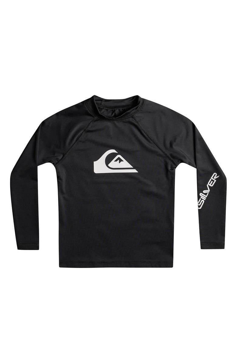 Quiksilver Kids' All Time Long Sleeve Rashguard, Main, color,