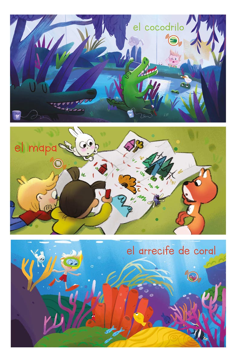 TA-DA! Spanish Adventures Set of 3 Sound Books, Alternate, color, Multi