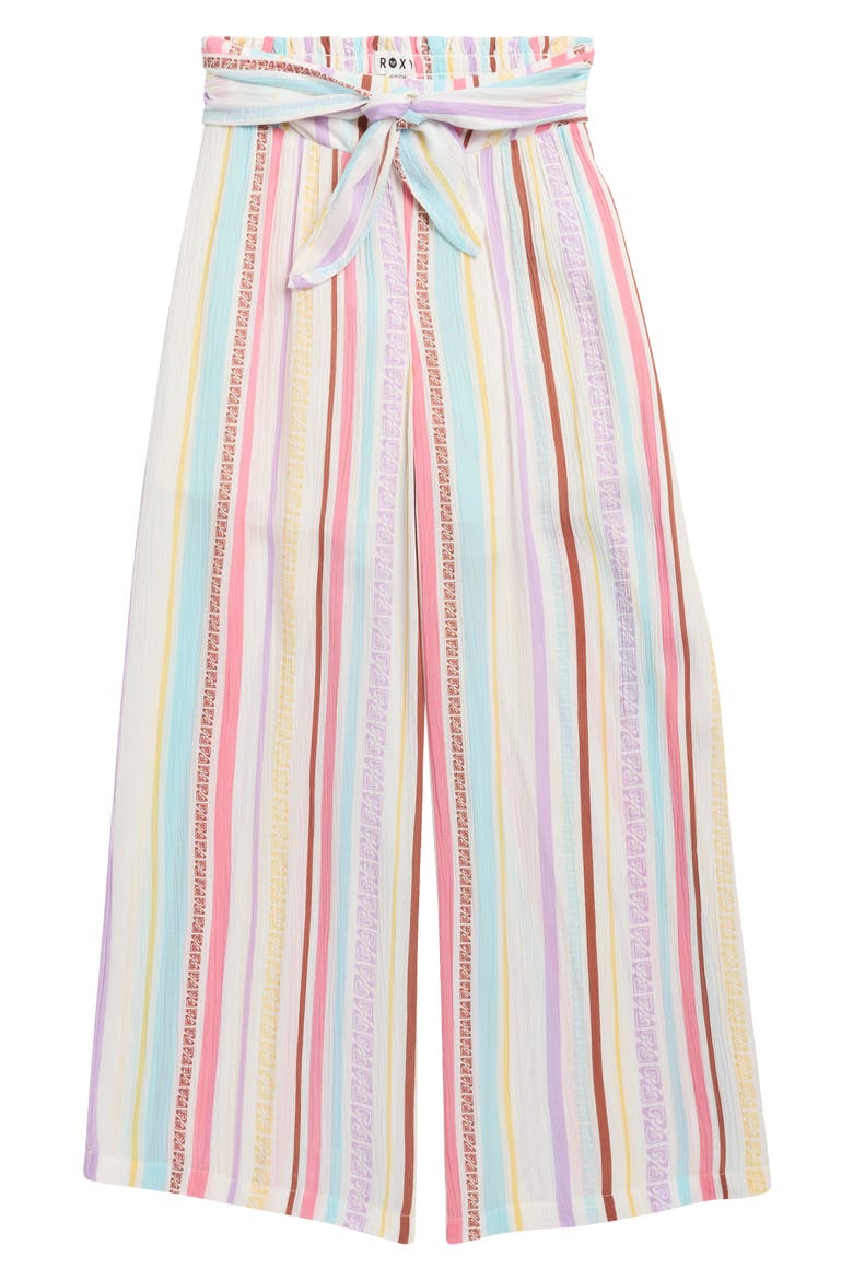 Kids' Bali Stripe Pants, Main, color, COCONUT MILK