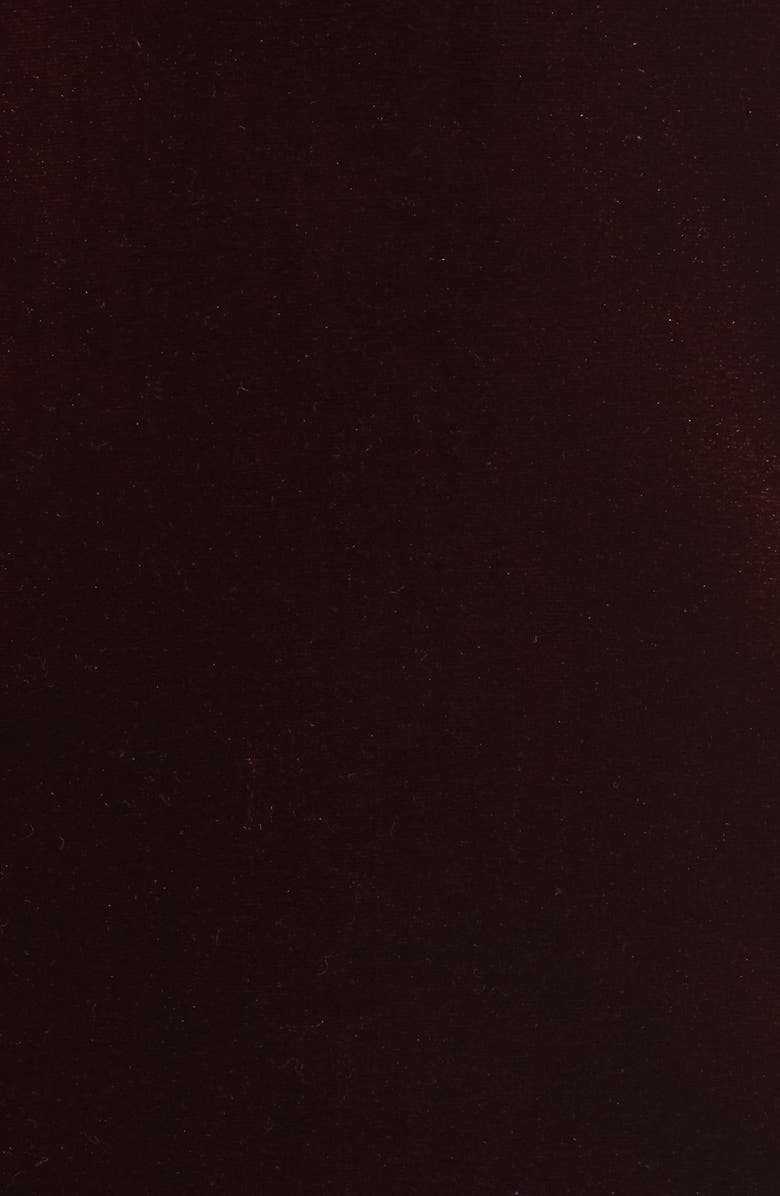 Bardot Raven Velvet Slipdress, Alternate, color, 