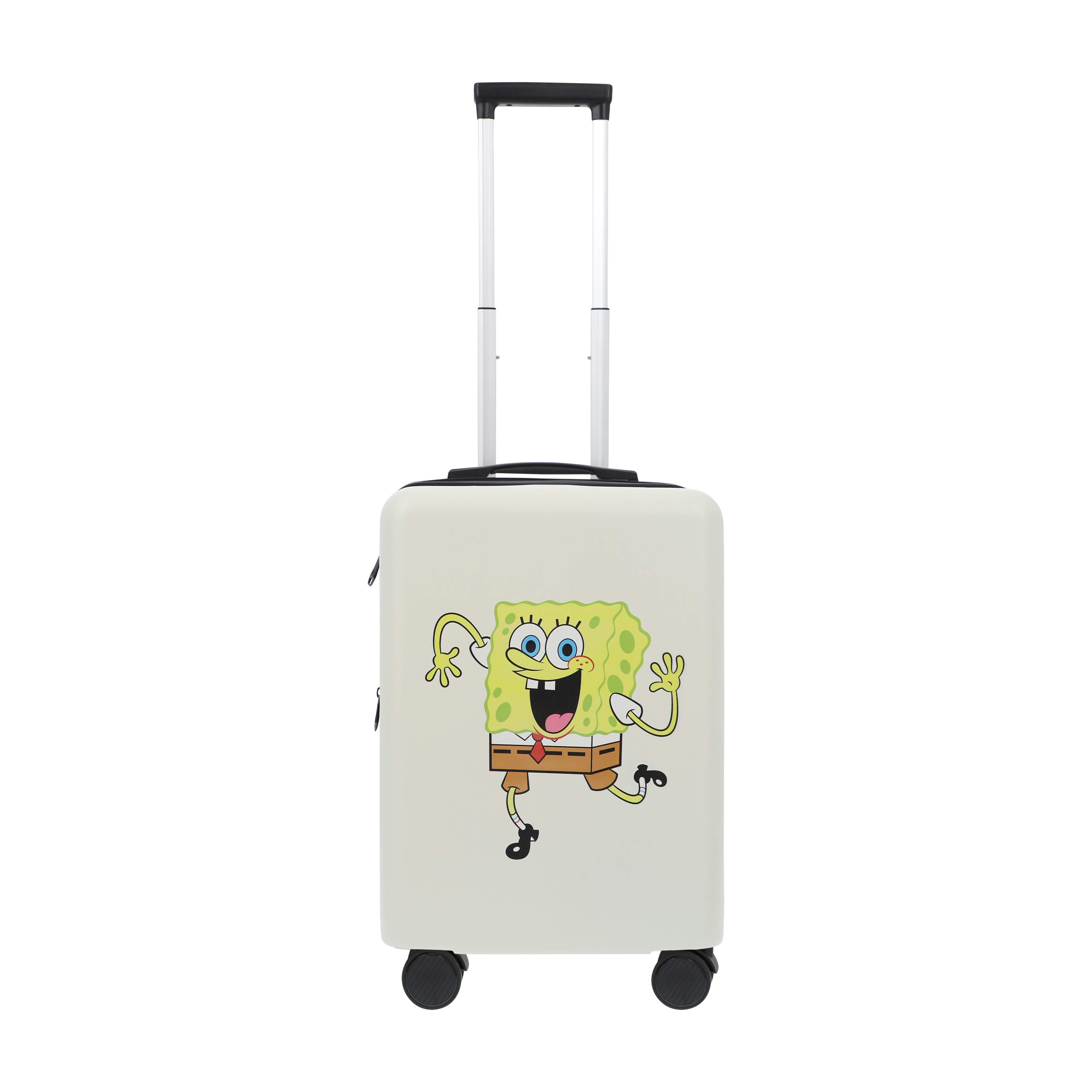Ful NICKELODEON SPONGEBOB 22.5"CARRY-ON LUGGAGE, Alternate, color, White
