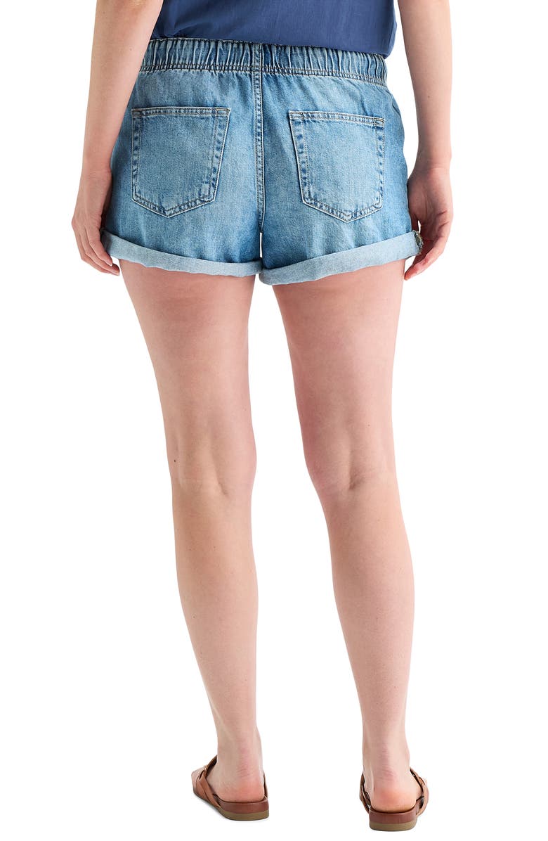 Lucky Brand Slouchy Jean Shorts, Alternate, color, The Seeker