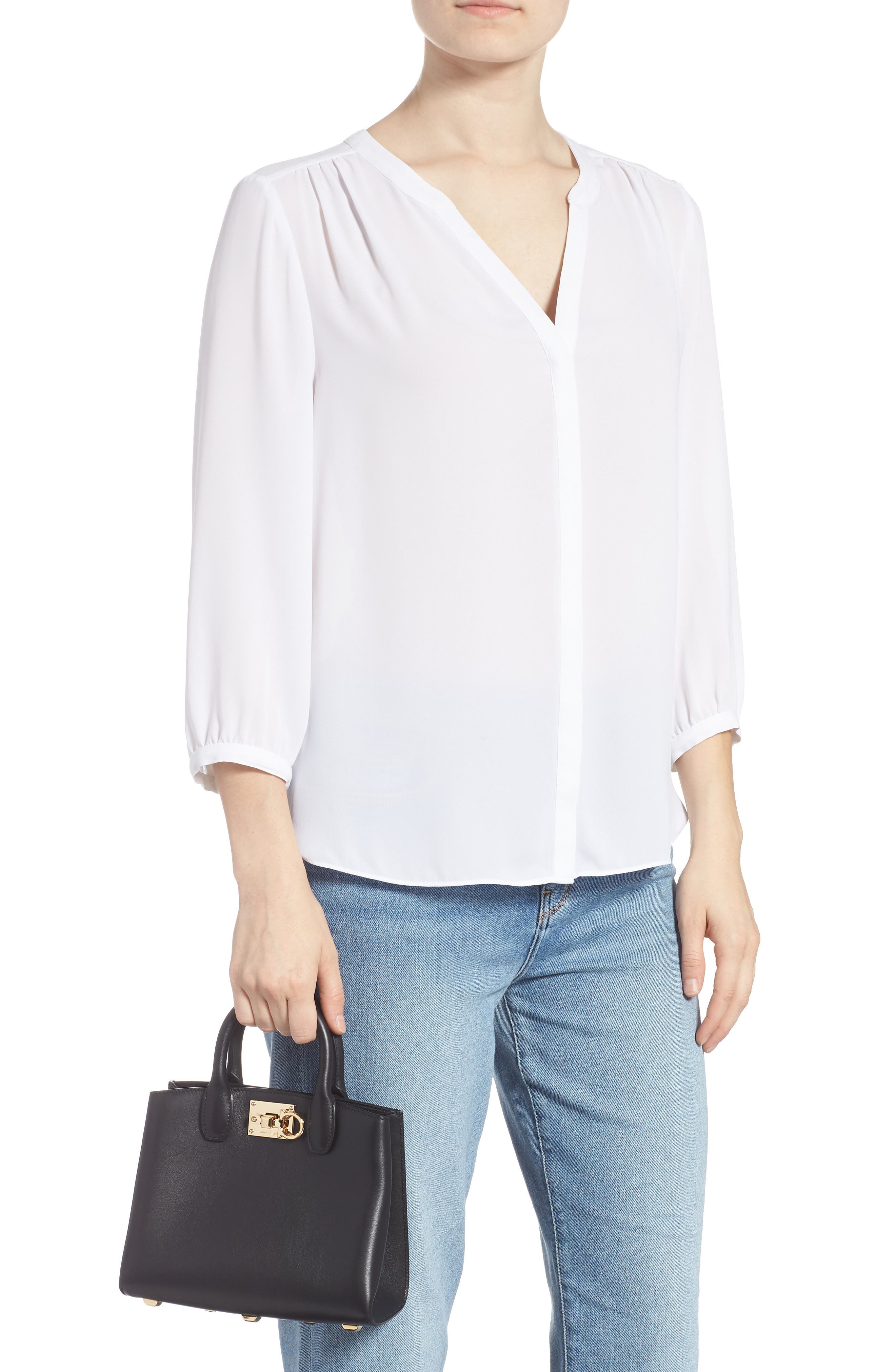 FERRAGAMO Salvatore Ferragamo The Mini Studio Leather Tote, Alternate, color, 