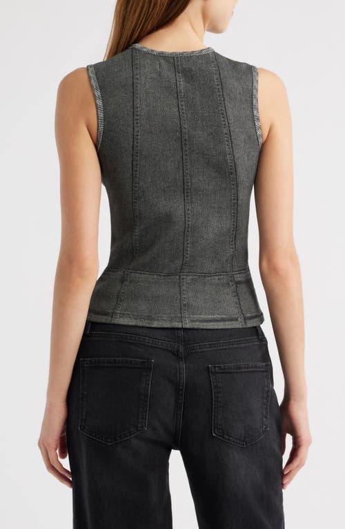 Rag & Bone Miramar Stretch Cotton Rib Muscle Tank