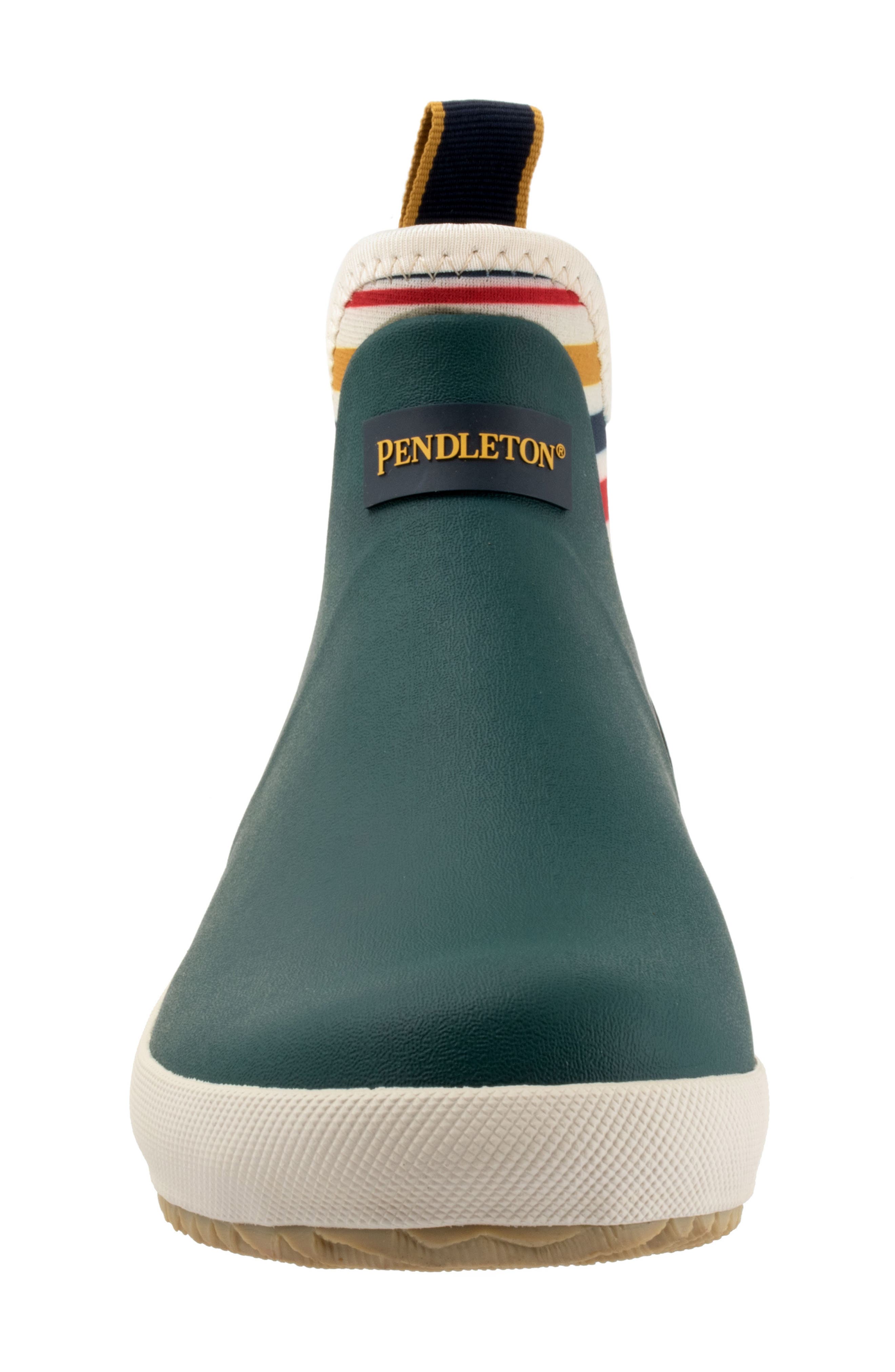 Pendleton National Park Stripe Waterproof Chelsea Rain Boot, Alternate, color, 