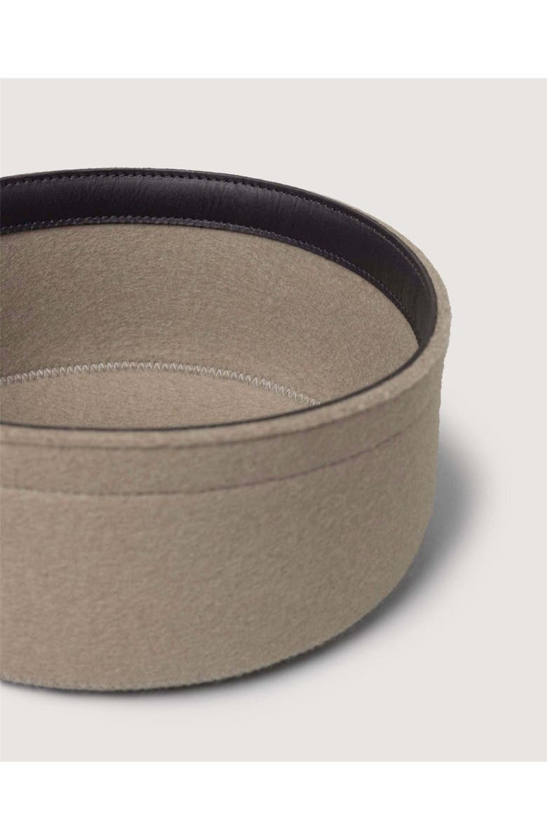 Graf Lantz Merino Wool Medium Bin w/ Lid, Alternate, color, Clay