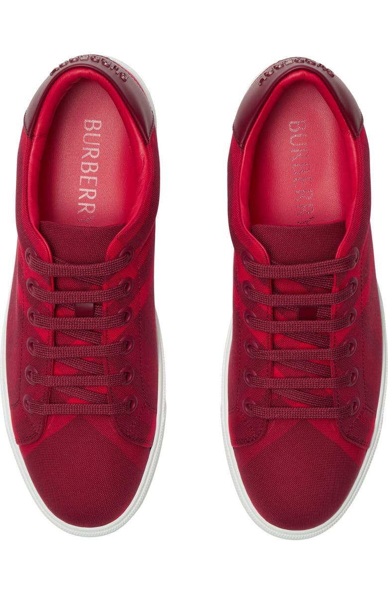 Burberry Albridge Check Low Top Sneaker, Alternate, color,