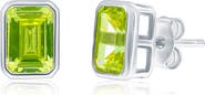 SIMONA Birthstone Cubic Zirconia Stud Earrings