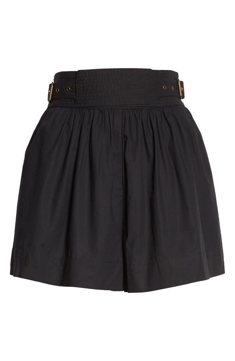 Ulla Johnson Adeline Cotton Poplin Shorts, Alternate, color, 