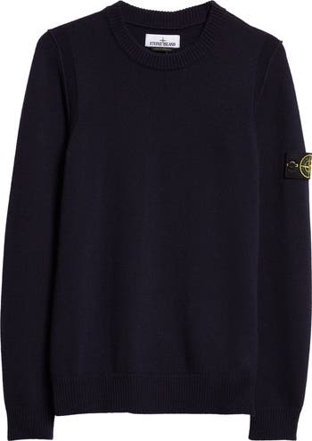 Stone Island Compass Logo Wool Blend Sweater | Nordstrom