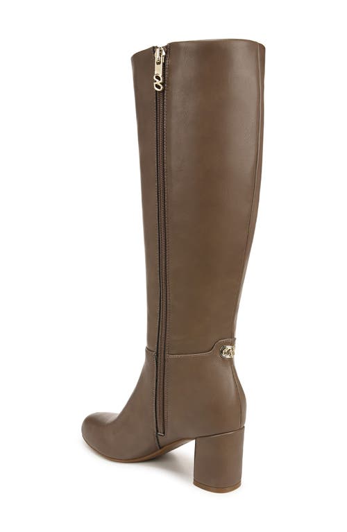 Naturalizer Loving Block Heel Boot In Brown