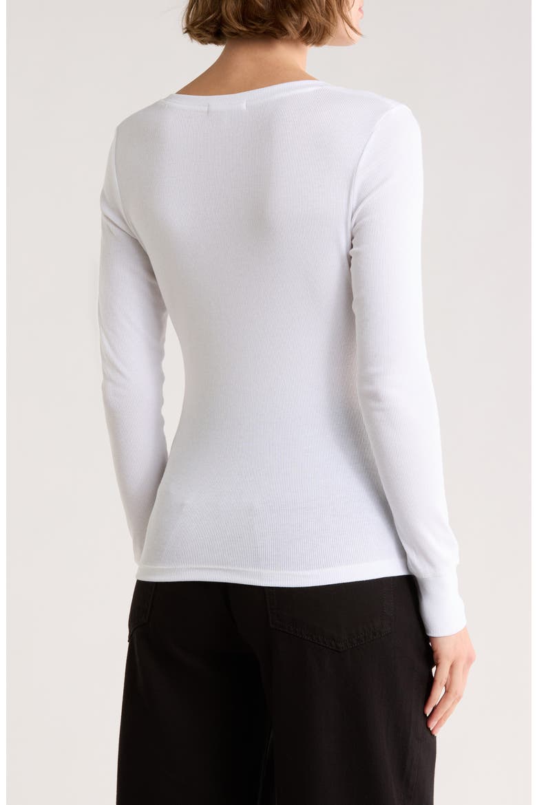 Essie Rib Henley, Alternate, color, WHITE