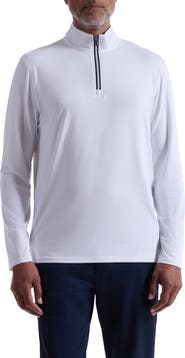 Bugatchi Quarter Zip Pullover