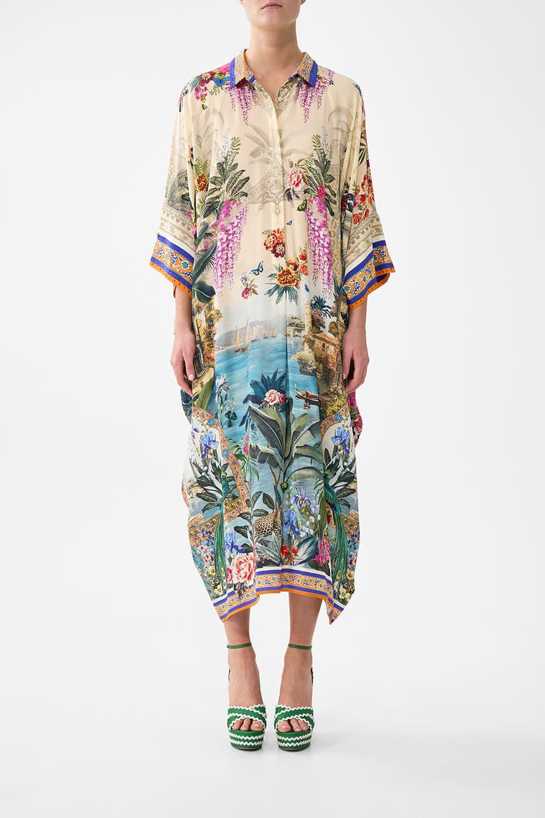 Batwing Kaftan, Main, color, Bodrum Botanicals