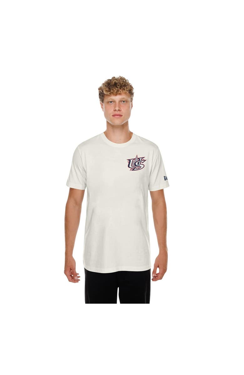 New Era Men's New Era Cream USA Baseball 2026 World Baseball Classic Hot Dog T-Shirt, Main, color, Cream
