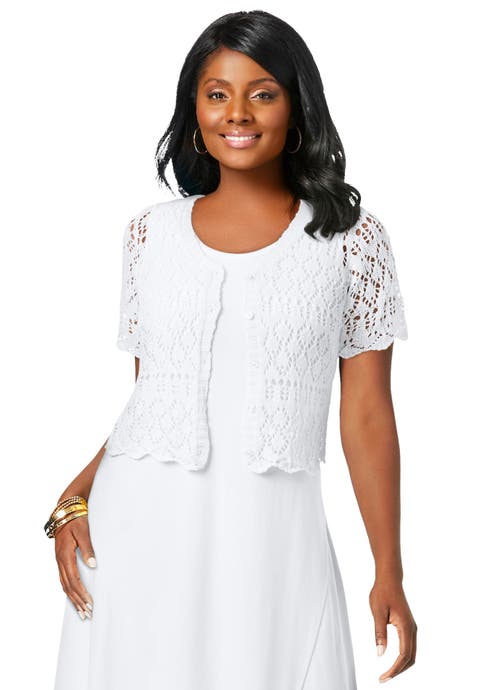 Crochet Shrug (Plus)