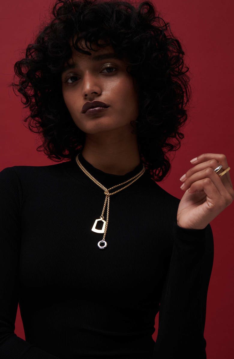 DEMARSON Tina Lariat Necklace, Alternate, color,