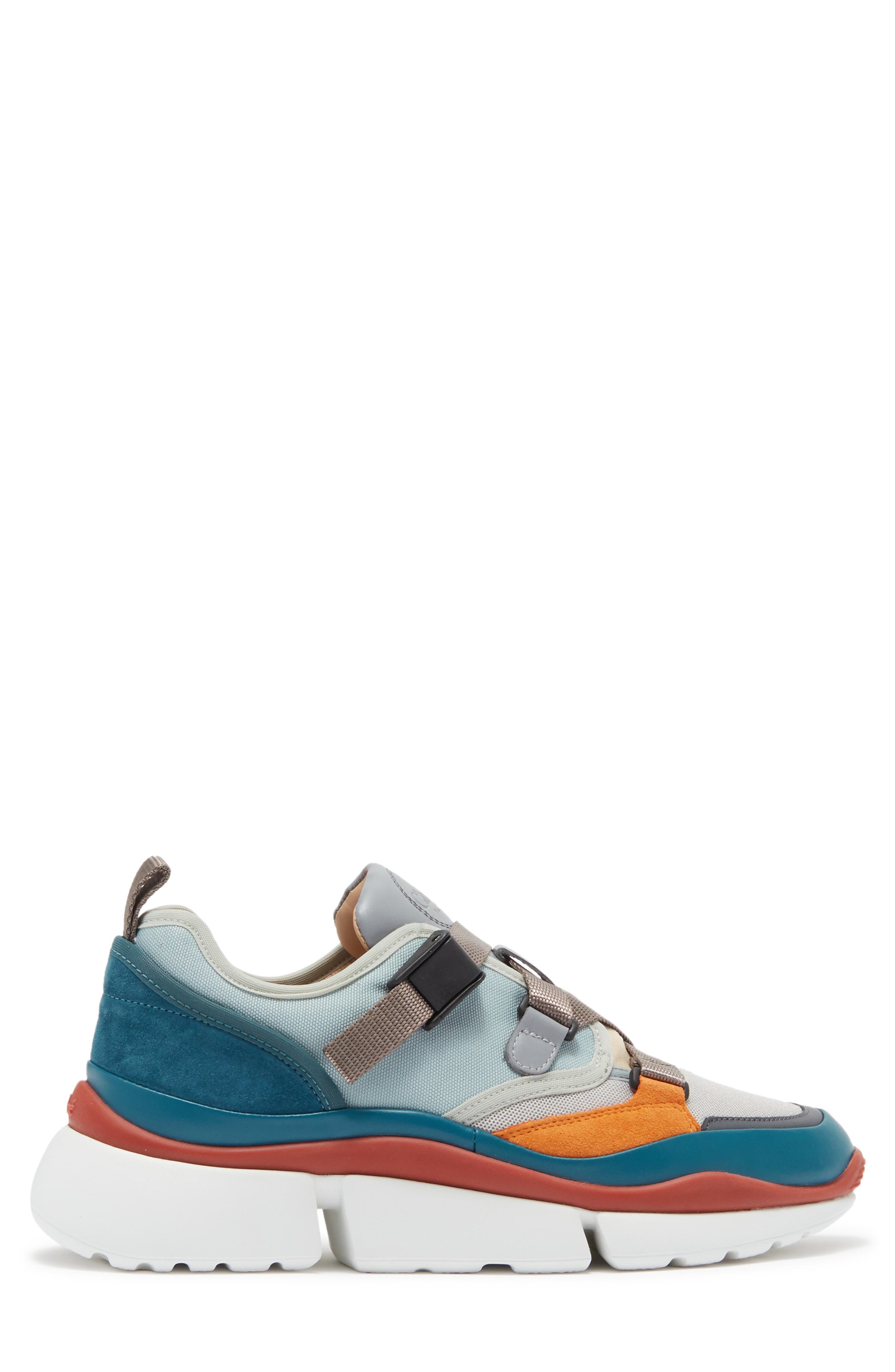 Sonnie Low Top Sneaker, Alternate, color, DEEP OCEAN