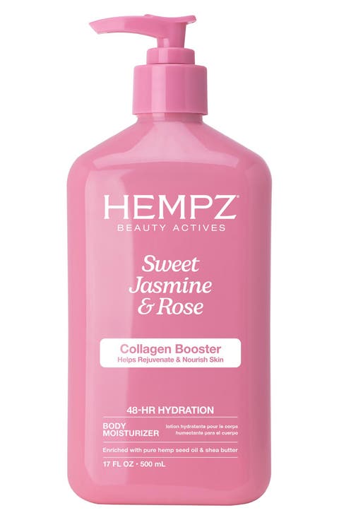 Beauty Actives Sweet Jasmine & Rose Herbal Body Moisturizer with Collagen Booster