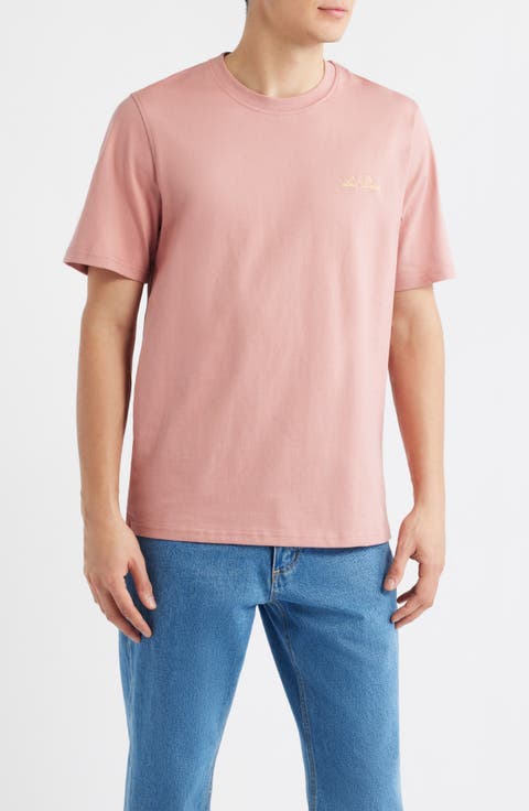 Wild Flower Embroidered Organic Cotton T-Shirt