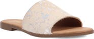 Dingo Moo Moo Genuine Calf Hair Slide Sandal