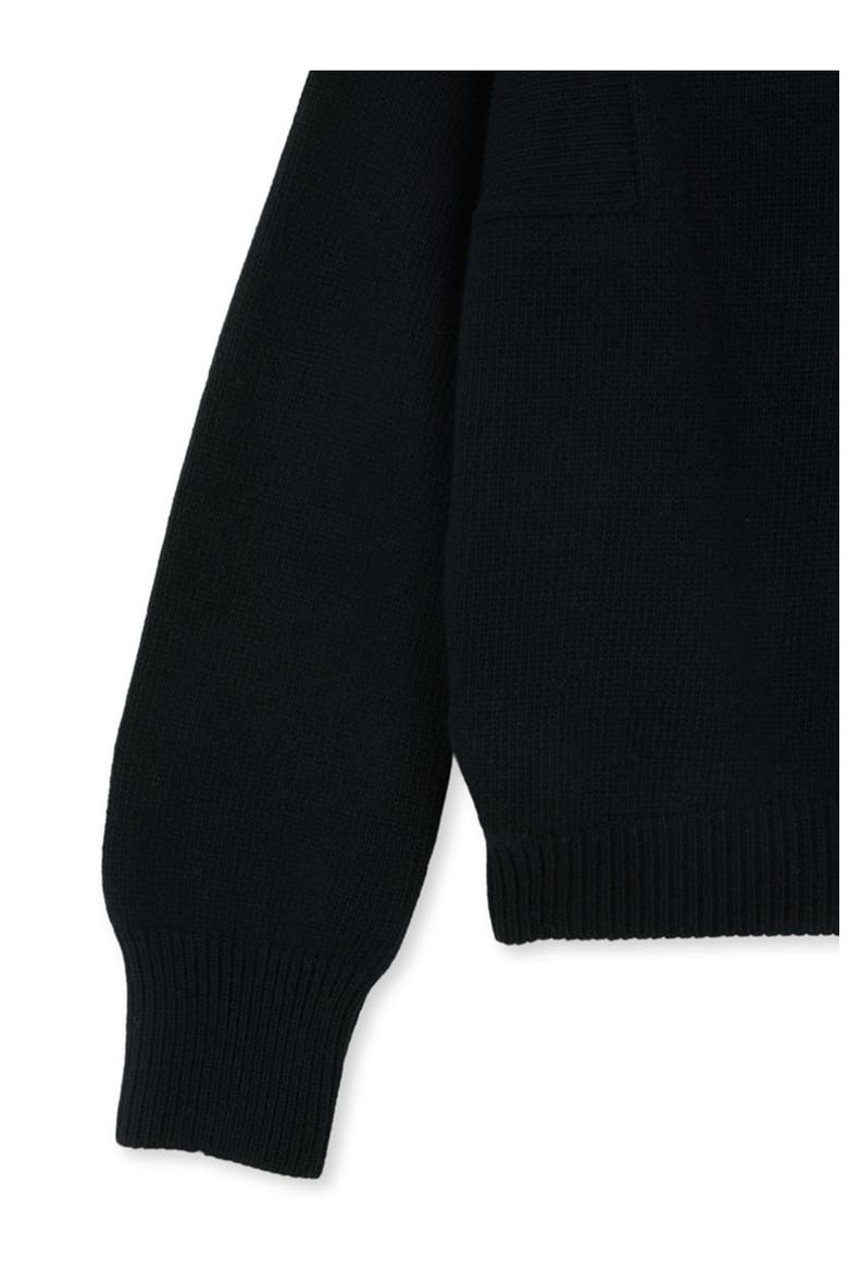 Lucy High Neck Sweater, Alternate, color, Black
