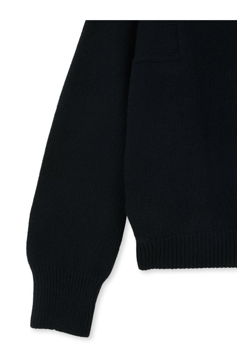 Fortela Lucy High Neck Sweater, Alternate, color, Black