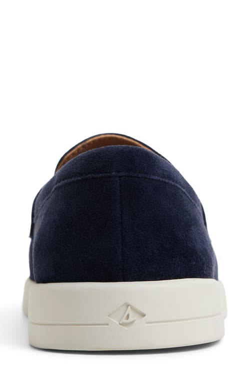 Sperry Top-sider® Sperry Wedge Penny Loafer In Navy Leather Suede