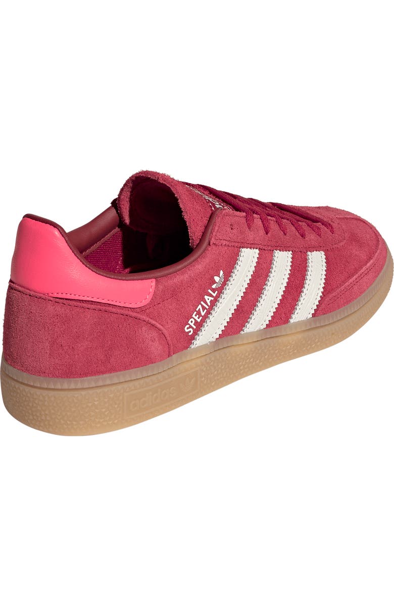 adidas Handball Spezial Sneaker, Alternate, color, Red/ Off White/ Solar Turbo