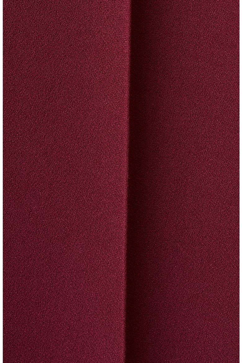 Seamed Straight Leg Pants, Alternate, color, BURGUNDY
